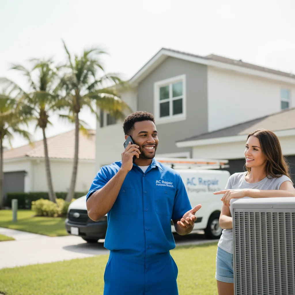 AC Repair Pompano Beach customer support in Harveys Lake